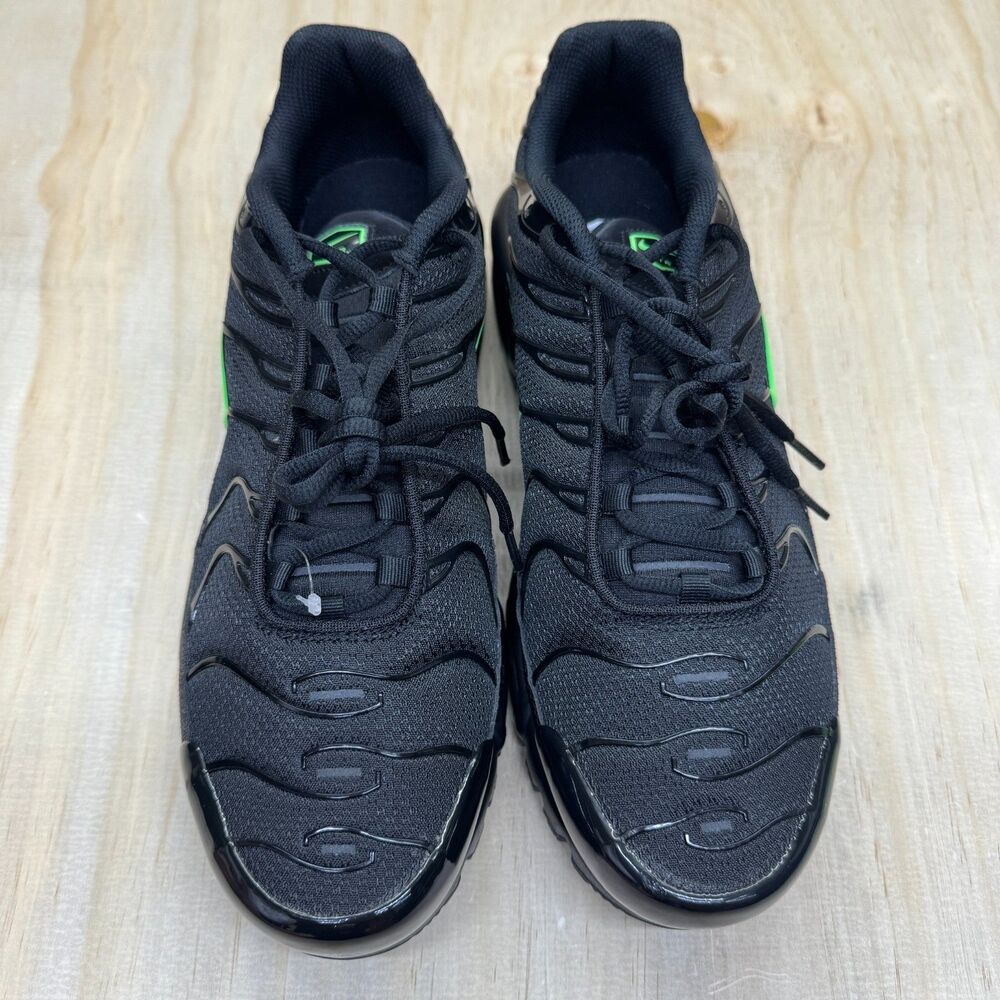 NEW Nike Air Max Plus “Green Strike” Black Lifestyle Shoes Mens sz 12 DM0032-024 - Picture 6 of 10